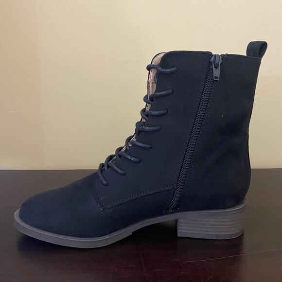 Journee Collection Womens Vienna Combat Boot - Picture 6 of 7